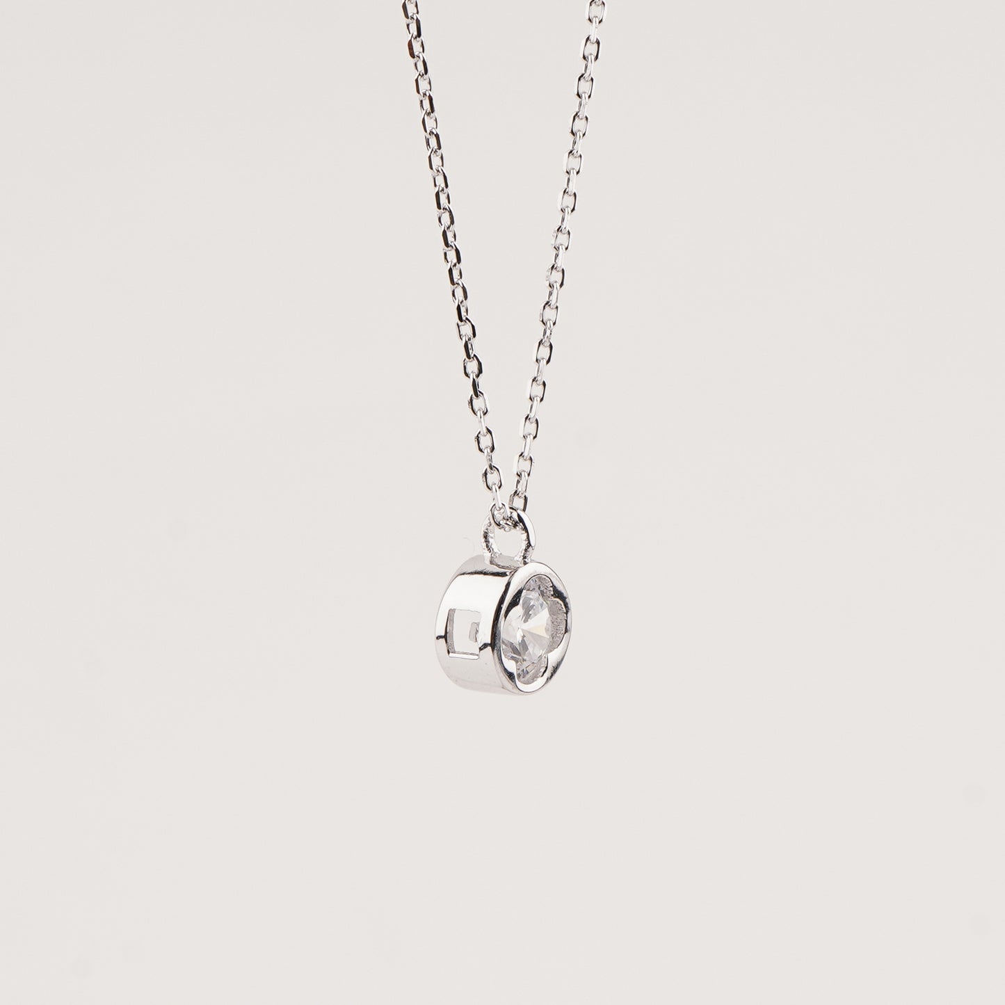 925 Starling Silver Quatrefoil Necklace