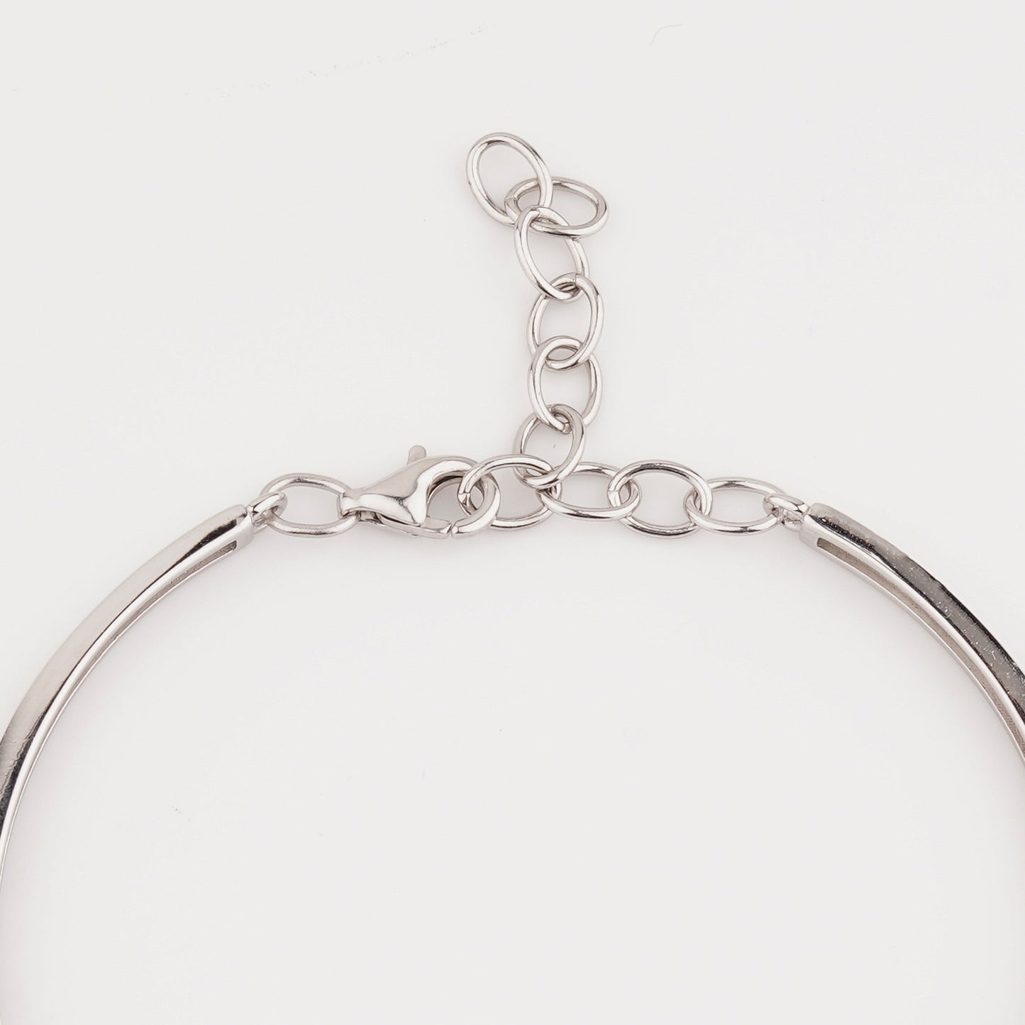 925 Sterling Silver Adjustable Ladies Kada Bracelet