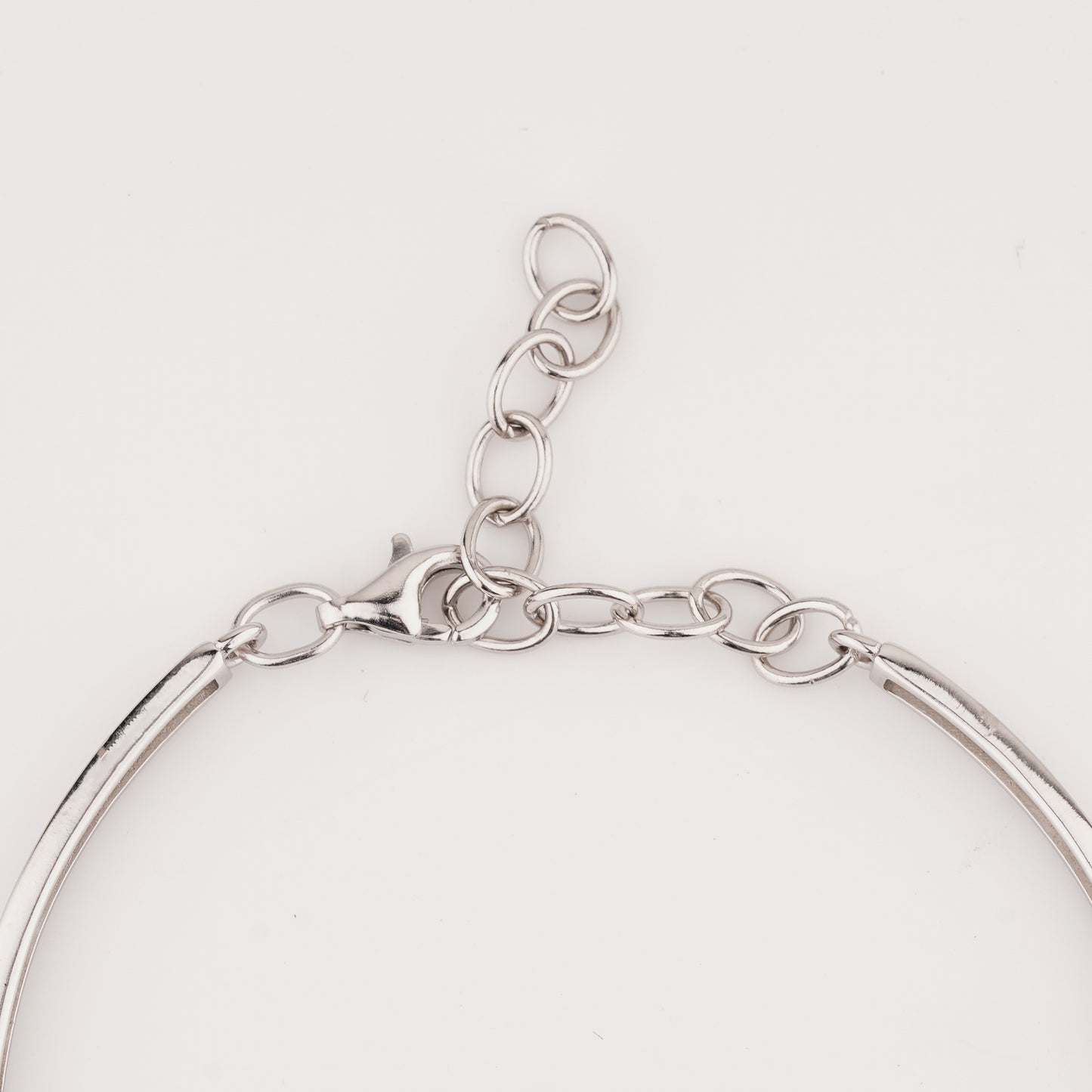 925 Starling Silver Bow-Tye Adjustable Ladies Kada Bracelet