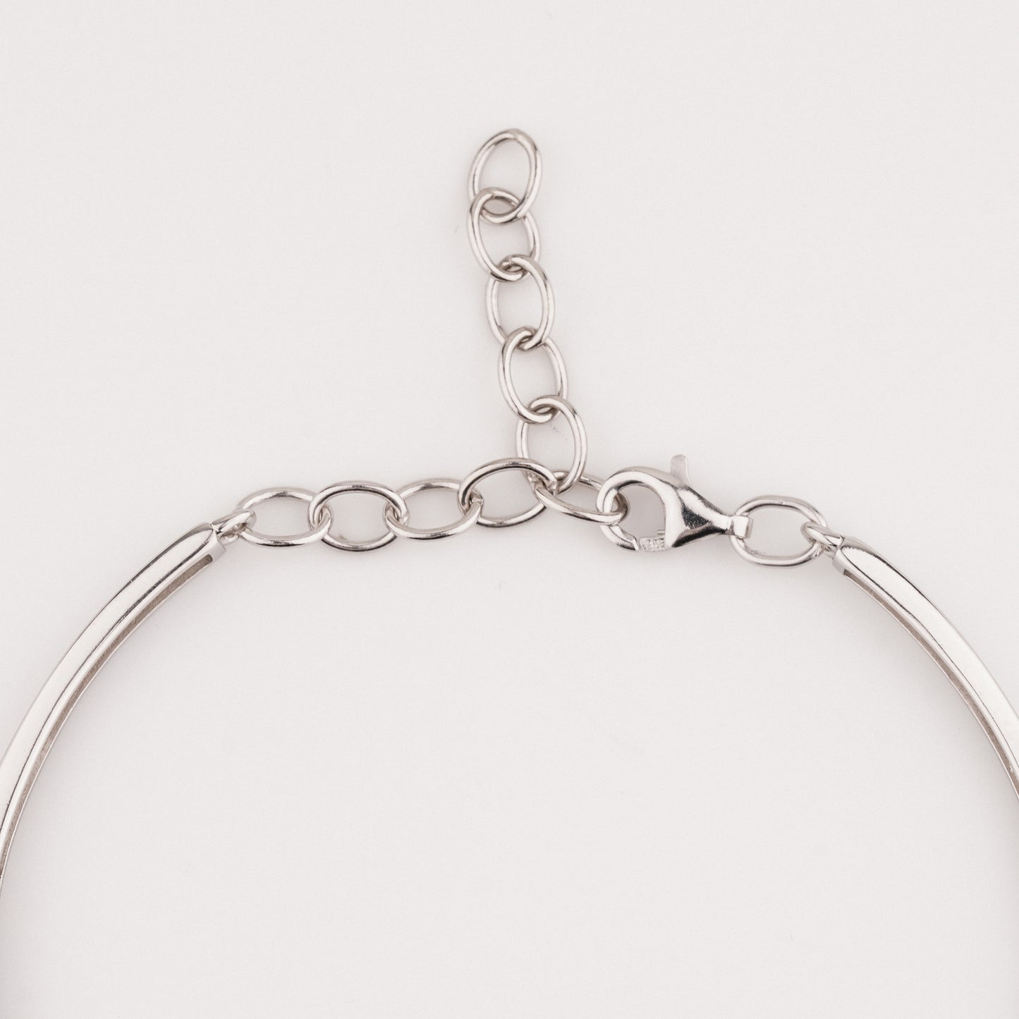 925 Sterling Silver Anti Tarnish Adjustable Ladies Kada Bracelet