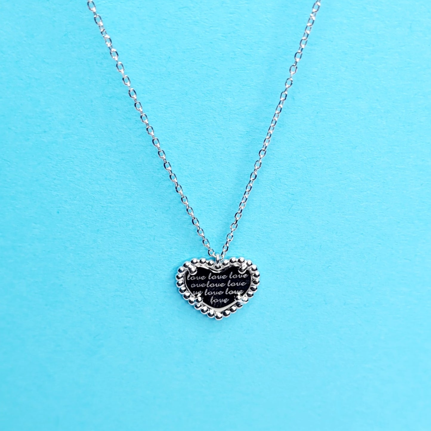 BHAVANI JEWELLERS 925 Starling Silver Heart Necklace | BJ-22