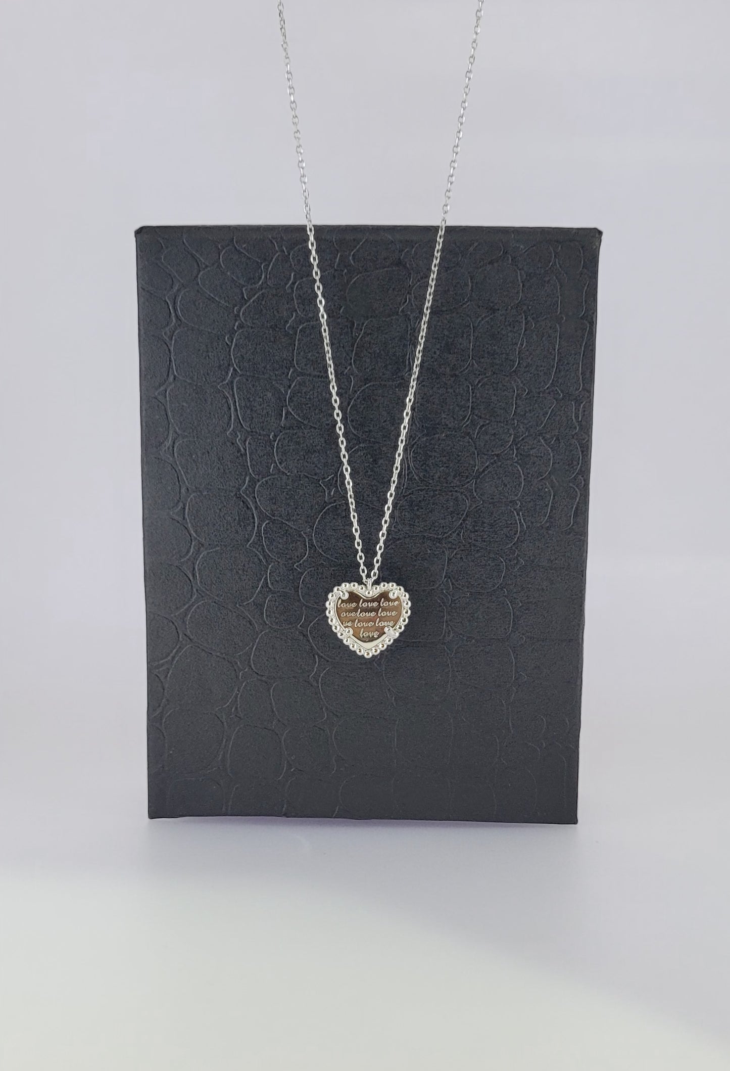 BHAVANI JEWELLERS 925 Starling Silver Heart Necklace | BJ-22