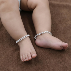 Silver Kolhapuri Boriya Sada | BJKDPYL - 08