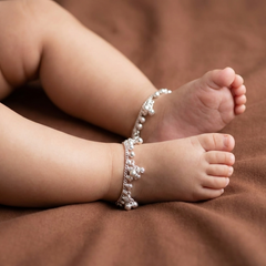 Silver Kolhapuri Boriya Ghughari | BJKDPYL - 09