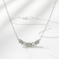 925 Starling Silver Heart Necklace | Gifts for Women & Girls & Girlfriend |Wedding and Christmas Gifts | BJ-40