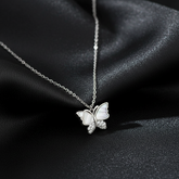 925 Starling Silver Butterfly Necklace | Gifts for Women & Girls & Girlfriend |Wedding and Christmas Gifts | BJ-28