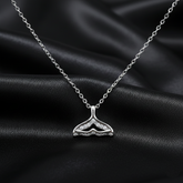 925 Starling Silver Whale Tail Necklace | Gifts for Women & Girls & Girlfriend |Wedding and Christmas Gifts | BJ-24
