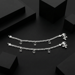 Silver Haydrabadi Karap Ghughari Boriya | BJKDPYL - 04