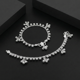 Silver Kolhapuri Boriya Ghughari | BJKDPYL - 09