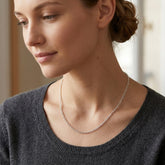 Italian Dainty Rolo Belcher Chain