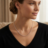 Italian Diamond-Cut Rolo Link Chain