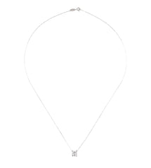 925 Starling Silver Singal Stone Solitar Necklace