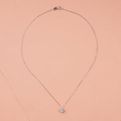 925 Starling Silver Quatrefoil Necklace