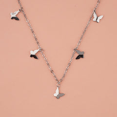 925 Starling SIlver ButterFly Necklace