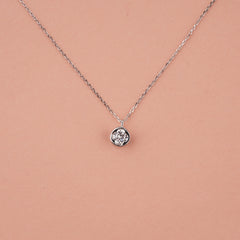 925 Starling Silver Quatrefoil Necklace