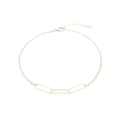 925 Sterling Silver Double Layer Chain Bracelet, Delicate Link Design, Adjustable Length, Dainty Jewelry for Women | Gifts for Women & Girls & Girlfriend |Wedding and Christmas Gifts | BJBR-037