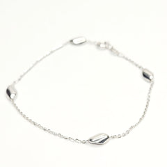 BHAVANI JEWELLERS 925 Italian Starling Silver Molten Pebble Bracelate | BJ-050
