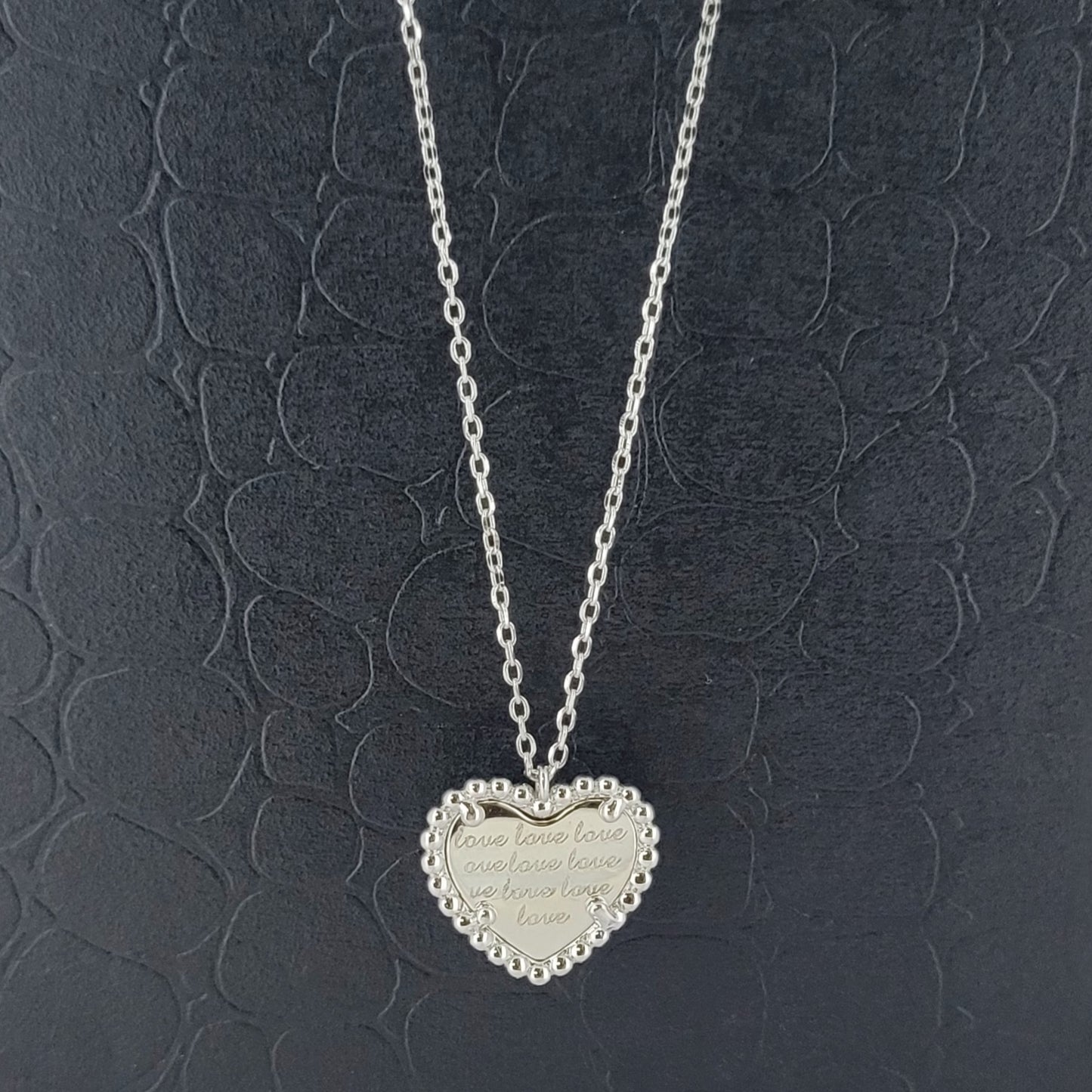 BHAVANI JEWELLERS 925 Starling Silver Heart Necklace | BJ-22