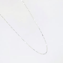 BHAVANI JEWELLERS 925 Italian Starling Silver Box Chain Long Chain