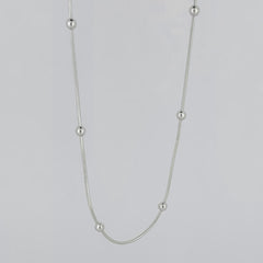 BHAVANI JEWELLERS 925 Italian Starling Silver Snake Beads Chain