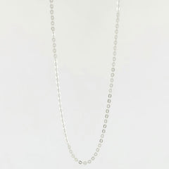 BHAVANI JEWELLERS 925 Italian Starling Silver Rolo DC-8 Chain