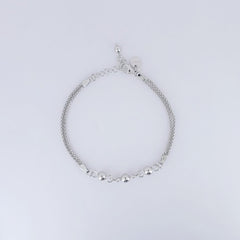 BHAVANI JEWELLERS 925 Italian Starling Silver Balls Bracelate | BJ-063