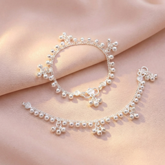 Silver Kolhapuri Boriya Ghughari | BJKDPYL - 09