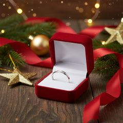 925 Sterling Silver Twisted Band Ring, 925 Sterling Silver, Minimalist Design, Adjustable Wedding Band | BJLR-0012