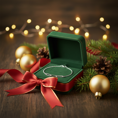 925 Sterling Silver Double Layer Chain Bracelet, Delicate Link Design, Adjustable Length, Dainty Jewelry for Women | Gifts for Women & Girls & Girlfriend |Wedding and Christmas Gifts | BJBR-037