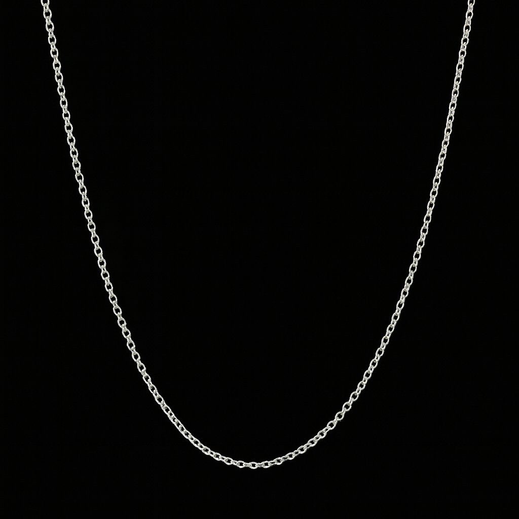 925 Sterling Silver Chain, Cable Link Design, Classic Style| Gifts for Women & Girls & Girlfriend |Wedding and Christmas Gifts | BJCH-06