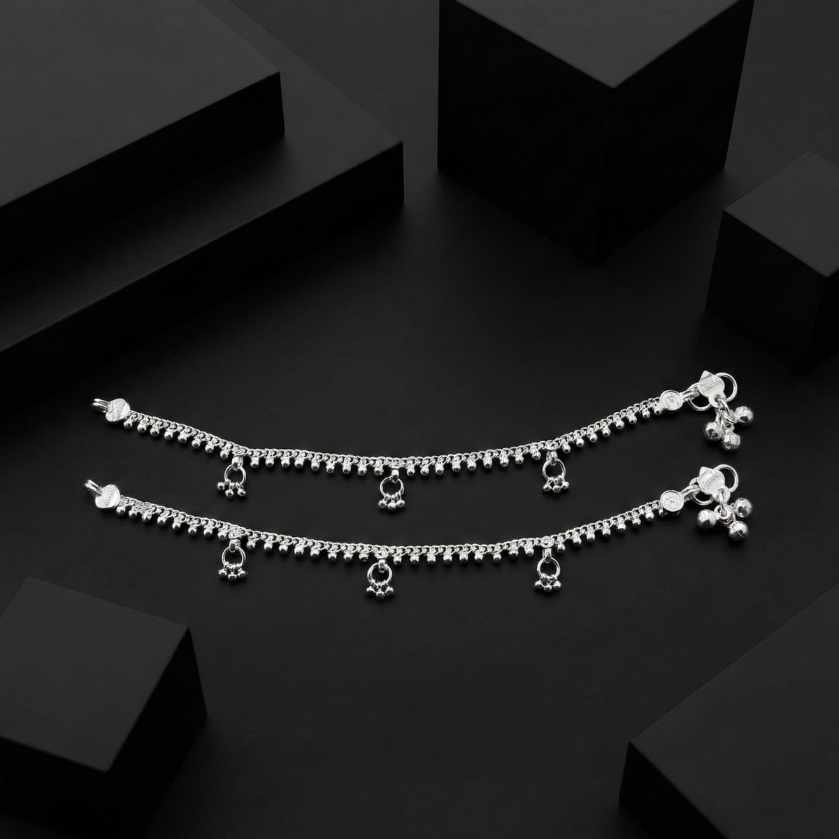 Silver Haydrabadi Karap Ghughari Boriya | BJKDPYL - 04