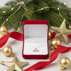 925 Starling Silver Whale Tail Necklace | Gifts for Women & Girls & Girlfriend |Wedding and Christmas Gifts | BJ-24