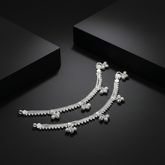 Silver Dabble Line Karap Rava Ghughari Boriya | BJKDPYL - 07