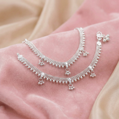 Silver Dubble Line Hayderabadi Ghughari Boriya | BJKDPYL - 05