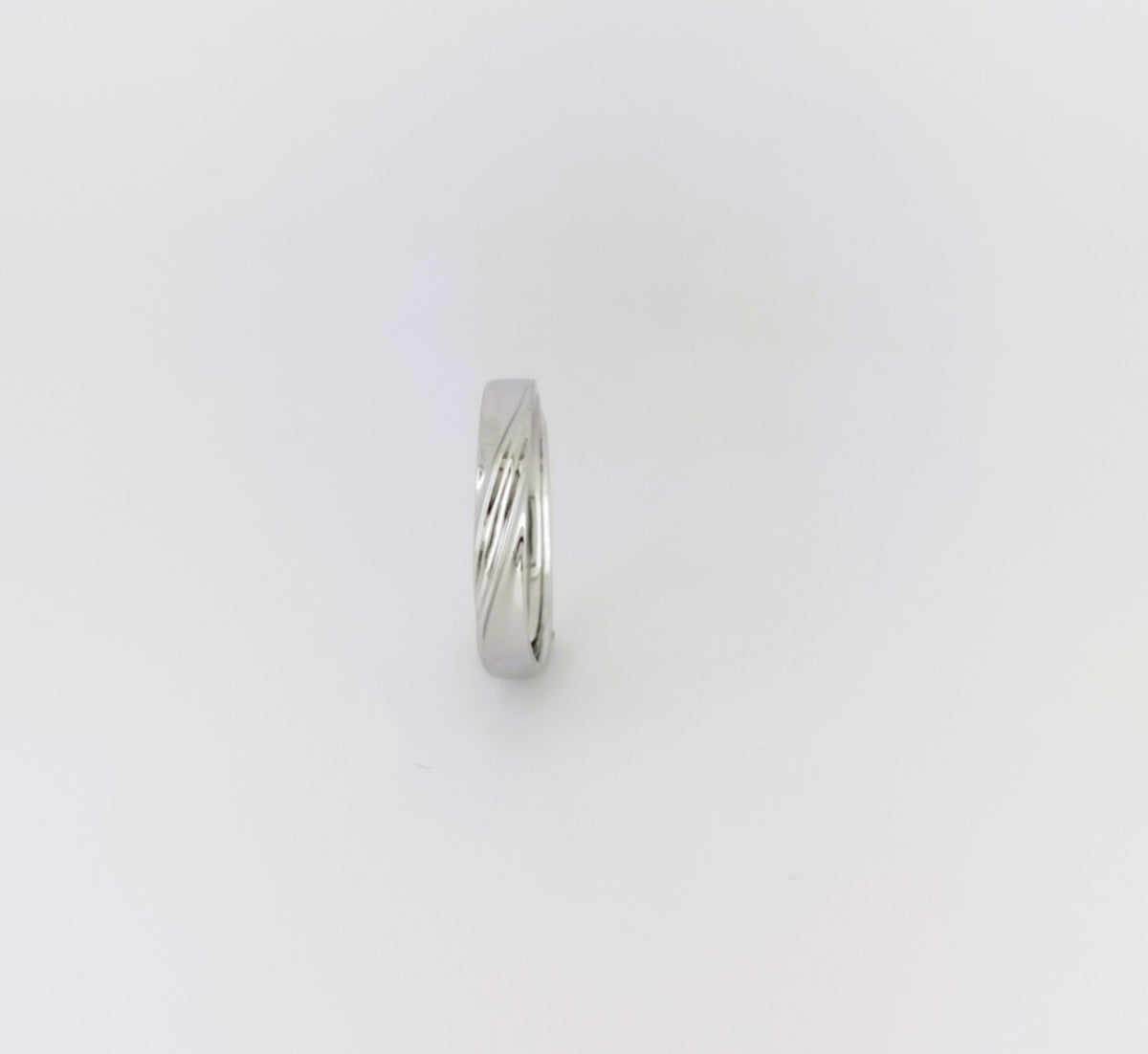 BHAVANI JEWELLERS Italian 925 Starling Silver  Luxe Loop Band Adjustable Ring | BJ-LR-015