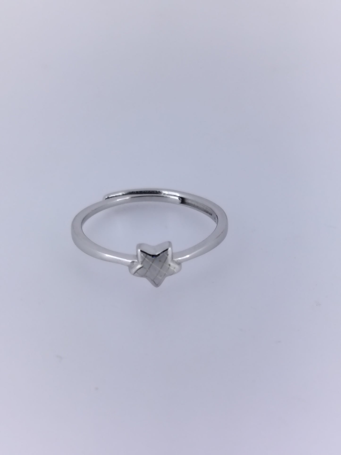 BHAVANI JEWELLERS Italian 925 Starling Silver Star Adjustable Ring | BJ-LR-08