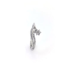 BHAVANI JEWELLERS Italian 925 Starling Silver Blossom Adjustable Ring | BJ-LR-012