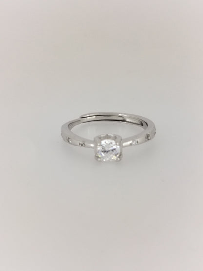BHAVANI JEWELLERS Italian 925 Starling Silver Vintage Deco Stayle Adjustable Ring | BJ-LR-023