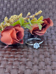 BHAVANI JEWELLERS Italian 925 Starling Silver Tulip Basket Adjustable Ring | BJ-LR-011