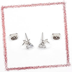 BHAVANI JEWELLERS 925 Italian Starling Silver High Spark Earring | BJ-ER-015
