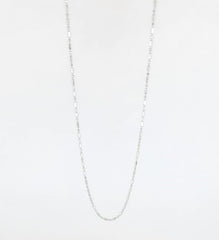 BHAVANI JEWELLERS 925 italina Starling Silver Bead 1+1 Chain