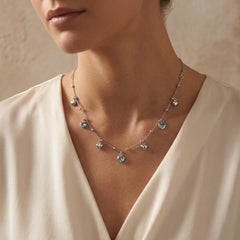 Multi-Heart Charm Necklace