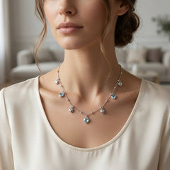 Multi-Heart Charm Necklace