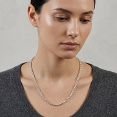 Italian Diamond-Cut Rolo Link Chain