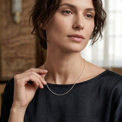 Italian Dainty Rolo Belcher Chain